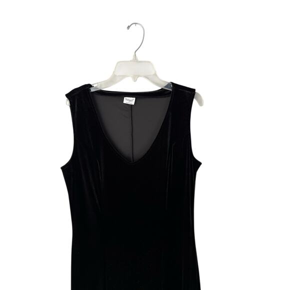 Fairy Grunge Velvet Maxi Dress Whimsigoth Vamp Witchy Size Small - Picture 5 of 12